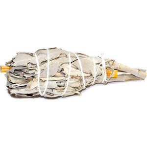 4" Sage & Palo Santo smudge (not bagged) 4" Sage & Palo Santo smudge (not bagged)