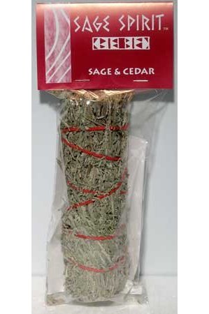 Sage & Cedar Smudge Stick 7"