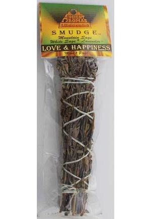 Love & Happiness Smudge Stick 5-6" Love & Happiness Smudge Stick 5-6"