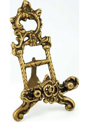 Brass Scrying Mirror Holder