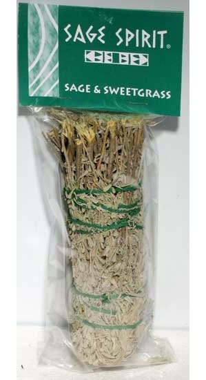 Sage & Sweetgrass Smudge Stick 7"