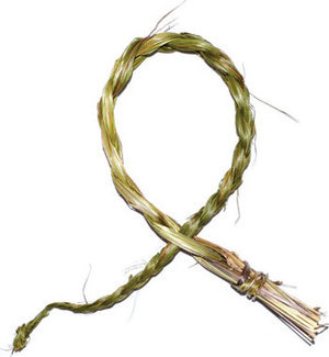 Sweetgrass Braid 18-24"