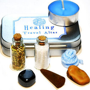 Healing travel altar