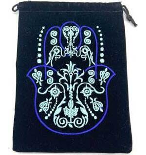 (set of 10) 5"x 7" Fatima Hand Black velveteen bag (set of 10) 5"x 7" Fatima Hand Black velveteen bag