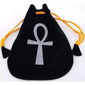 Ankh Velveteen Bag 5" Ankh Velveteen Bag 5"