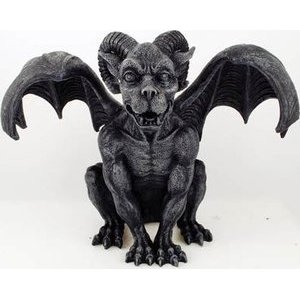 Ram Horned Gargoyle 6" Statue