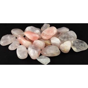 1 Lb Rose Quartz Tumbled Stones