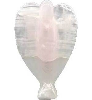 6" Angel Calcite, Pink 6" Angel Calcite, Pink