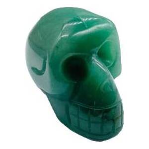 ~2" Aventurine, Green Skull