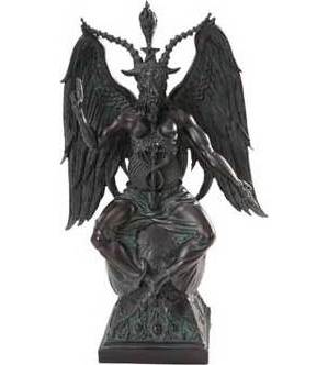 14 1/2" Baphomet Statue