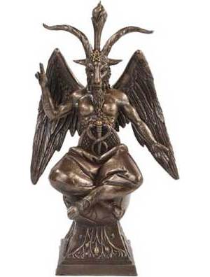 Baphomet 9 1/2" Statue