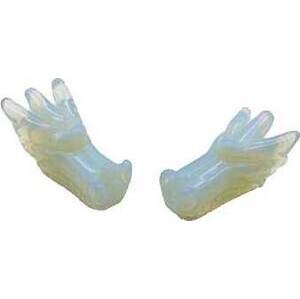 (set of 2) 1 3/4" Dragon's Head Opalite