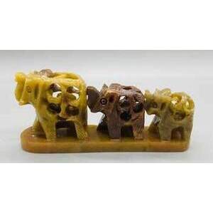 4" 3 Elephants in a row 4" 3 Elephants in a row