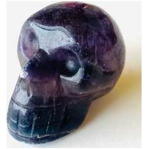 1 1/2" Fluorite Skull 1 1/2" Fluorite Skull