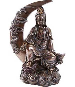 8 1/4" Kuan Yin Statue 8 1/4" Kuan Yin Statue