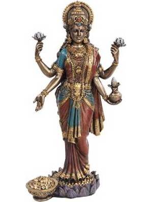 Lakshmi 10" Statue