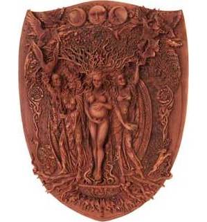 Triple Goddess Statue Triple Goddess Statue