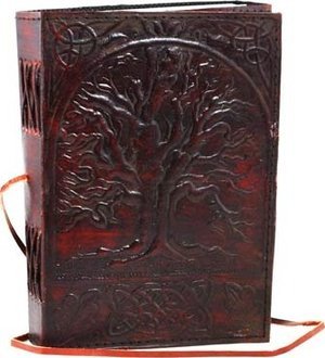 Sacred Oak Tree Leather with Cord