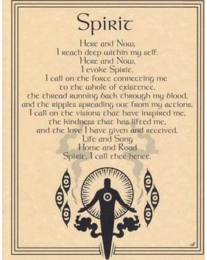 Spirit Evocation Poster