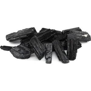 1 Lb Black Tourmaline Untumbled Stones 1 Lb Black Tourmaline Untumbled Stones