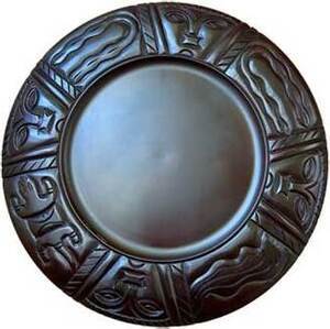 18" Babalawo divination wooden plate