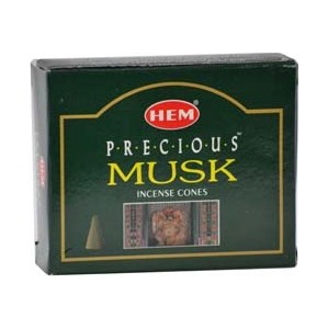 Musk Hem Cone Incense 10pk