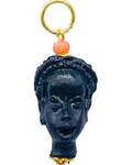 African Head Man amulet (plastic)