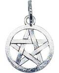 5/8" Pentagram amulet