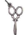 1" Scissor amulet