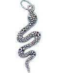 1 1/2" Snake amulet