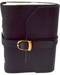 Black w/ buckle 4 1/2" x 6 1/2" - 240 pages - Unlined