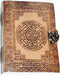 5" x 7" Celtic Cross leather w/ Latch