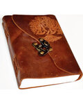 Tree of Life leather w/ latch