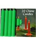 Emerald Green Chime candle 20 pack