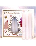 White Chime Candle 20pk