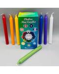 1/2" dia 5" long Chakra chime candle 20 pack
