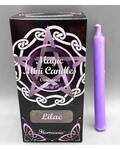1/2" dia 5" long Lilac chime candle 20 pack