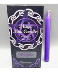 1/2" dia 5" long Purple chime candle 20 pack