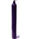 Purple Taper Candle 6"