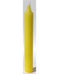 Yellow Taper Candle 6"