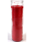 Red 7-day jar candle