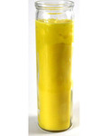Yellow 7-day jar candle