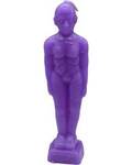 6 3/4" Purple Man candle