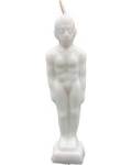 6 3/4" White Man candle