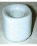 White Ceramic Candle Holder