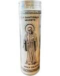 10" White Holy Dearth candle