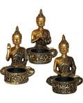 Buddha Tealight Holder (set of 3)