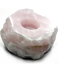 4" Pink Calcite tealight holder